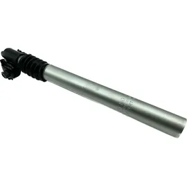 Dynamic24 Peng Bo Federsattelstütze Ø 28,2 mm Silber mit Kloben