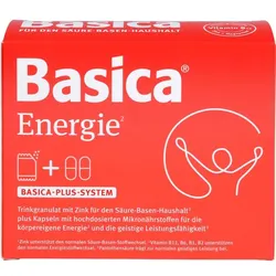 BASICA Energie Trinkgranulat+Kapseln f.7 Tage Kpg. 7 St.