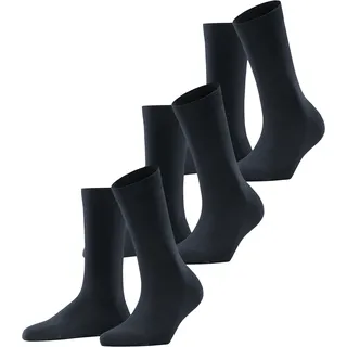 Falke Family 3-Paar Kurzsocken Blau 39-42