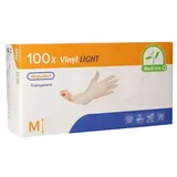 Medi-Inn Vinyl Light Einmalhandschuhe gepudert transparent 10 x 100 Stück,