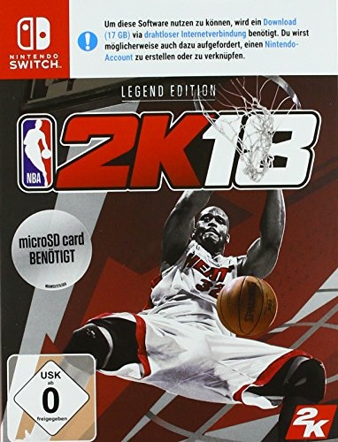 Preisvergleich Produktbild NBA 2K18 - Legend Edition - [Nintendo Switch] (Neu differenzbesteuert)