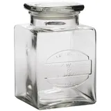 Maxwell & Williams OLDE ENGLISH Vorratsdose breit, 2,5 l, Glas - Transparent