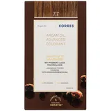 Korres Arganöl Haarcoloration 7.7 moccha 145 ml