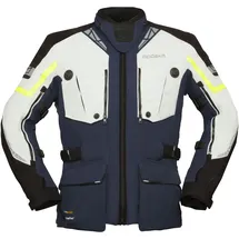 Modeka Panamericana II Motorradjacke Blau/Hellgrau M