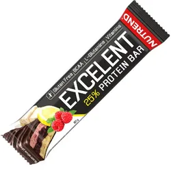 Nutrend Excelent Protein Bar Double (1 Riegel, Zitrone & Quark & Himbeere & Cranberry)