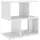 vidaXL Nachtschrank 50 x 30 x 51,5 cm Weiß