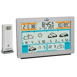 TFA TFA.me ID-02 Wetterstation silber