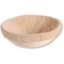 KESPER Gärkörbchen mit Stoffeinlage, Rattan, 19631