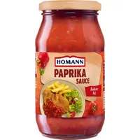 Homann Paprika Sauce Balkan Art mit Tomaten und Paprika