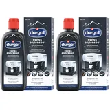 durgol swiss espresso Spezial-Entkalker – Kalkentferner für Kaffeemaschinen aller Typen und Arten – Deutsche Version – 1x500ml (Packung mit 2)