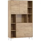 BIM Furniture Klappbare MEGAN 2 Schreibtisch Haushaltsbüro Computertisch craft golden