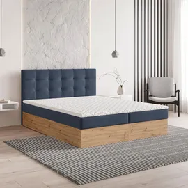 masseno MOLVEN 160 x 200 cm Blau
