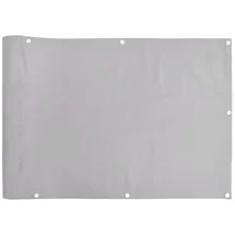 vidaXL Sichtschutzmatte 600 x 90 cm Grau PVC