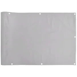 vidaXL Sichtschutzmatte 600 x 90 cm Grau PVC