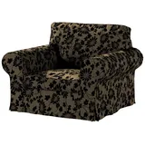 Dekoria Sofahusse Ektorp Sessel, Living II beige|schwarz