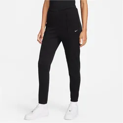 NIKE Sportswear Chill Terry Slim High-Waist French Terry Jogginghose Damen 010 - black/sail XL
