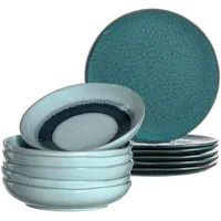 LEONARDO Matera Tafelservice 12-tlg. blau