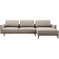 creation by rolf benz Ecksofa "CR.414, Designecksofa, Polsterecke, Breite 300cm, L-Form", beige (graubeige, natur), B:300cm H:91cm T:172cm, CREATION BY ROLF BENZ, Sofas, Ecksofa, wahlweise aus feinstem Rindsleder oder hochwertigem Chenille