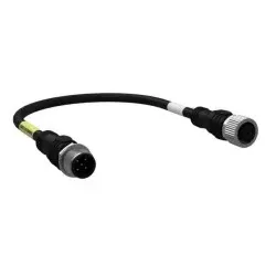 ABB M12-CT0212 M12-Transferkabel, geschirmt gerade, 5 x 0.34 qmm und Abschirmung 2TLA020060R0400 M12CT0212