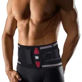 BORT select Stabilo® Rückenbandage mit Pelotte, Gr. 6, schwarz