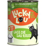 Lucky Lou Adult 6 x 400 g - Rind & Wildschwein