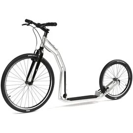 Yedoo Scooter Yedoo Tulu Tretroller mit Luftreifen 26/20 - Silber