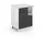 Vicco Schubladenschrank Fame-Line 60 x 82 x 60 cm Schwarz