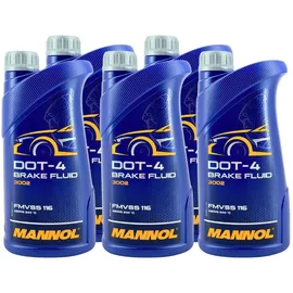 Mannol Bremsflüssigkeit DOT-4 3002 5 Liter