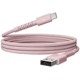 Fresh 'n Rebel USB-A auf USB-C 2 m Pink