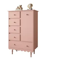 lookway Hochkommode Babushka 0 x 0 cm Holz rosa