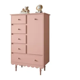 lookway Hochkommode Babushka 0 x 0 cm Holz rosa