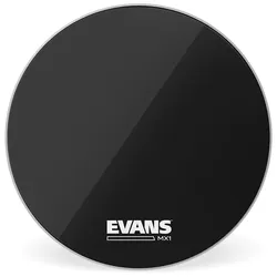 Evans BD28MX1B - MX1 Marching Bassdrumfell - 28 Zoll - Schwarz - Bass-Drum-Fell