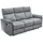 luma-home schönes für dein zuhause luma-home 3-Sitzer-Relaxsofa, Hellgrau, Textil, Füllung: Taschenfederkern, einzeln stellbar,Rechteckig, 180x100x90 cm, Wohnzimmer, Sofas & Couches, Sofas, 3-Sitzer Sofas