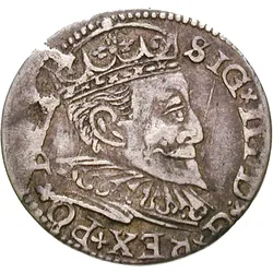 Polen Dreigröscher 1587-1632 Sigismund III. Wasa