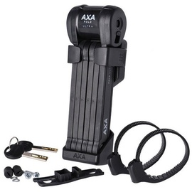 AXA basta AXA Fold Ultra 90 Faltschloss, Schlüssel schwarz (59831095SB)