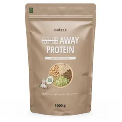 nutri+ Milk Away Vegan Protein - ohne Soja - Natural 1000 g