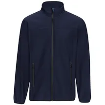 TRIGEMA Softshelljacke "TRIGEMA Softshelljacke RV unisex", Damen, Gr. XXL, blau (navy), Stoff, 88% Polyamid, 12% Elastan, lang, Jacken Softshelljacke
