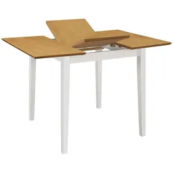 vidaXL 3-tlg. Essgruppe MDF Weiß