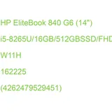 HP EliteBook 840 G6 (14) i5-8265U/16GB/512GBSSD/FHD/LTE W11H Multimedia-Technik Notebooks