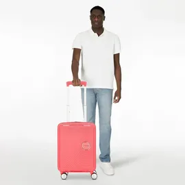 American Tourister Soundbox Mini 4-Rollen Kindertrolley 47 cm / 22 l sun kissed coral