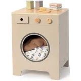 Musterkind Kinderküche MIX \u0026 Match, Grau, Natur, Holz, Holzwerkstoff, 31.5x48x35 cm, EN 71, CE, FSC 100%, Spielzeug, Kinderspielzeug, Kinderküchen
