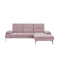 Switch Ecksofa Cesar ¦ rosa/pink ¦ Maße (cm): B: 288 H: 102 T: 183.0