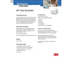 3M Schutzbrille f. Brillen klar VISCC1 Visitor C f. Brillen