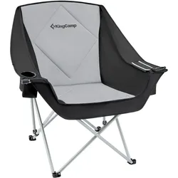 Campingstuhl Faltstuhl Relax Chair Campingsessel Klappstuhl Kühltasche 136 kg EINHEITSGRÖSSE