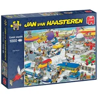 JUMBO Spiele 1119801831 Jan van Haasteren Busy Airport 1000 Teile