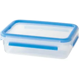 Emsa Clip&Close rechteckig 800ml Aufbewahrungsbehälter blau