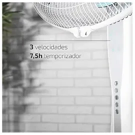 Cecotec EnergySilence 530 PowerConnected Standventilator weiß/blau