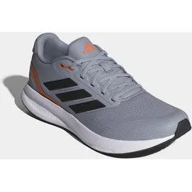 adidas Runfalcon 5 Herren Halo Silver/Core Black/Dusky Orange 42