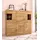 OTTO home Highboard Ribe 125 x 115 x 35 cm Braun