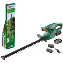 Bosch Akku Heckenschere EasyHedgeCut 18-45 (2 Akkus 2,0 Ah, 18-Volt-System, Messerlänge 45 cm, im Karton)